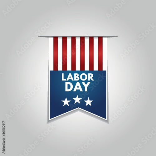 Labor day pennant