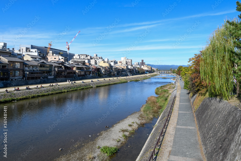 River in Kyoto, Japan