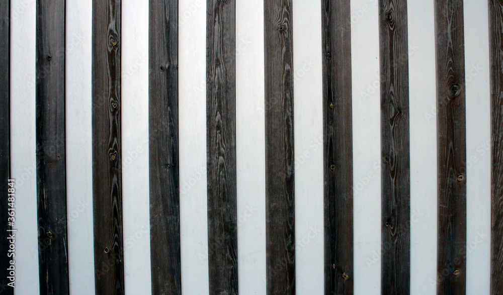 Background from brown and white boards. Background from brown-white stripes. Background from brown and white boards. Background from brown-white stripes.