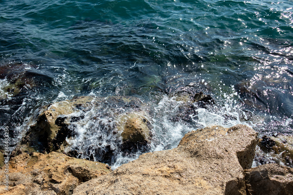waves and rocks waves and rocks