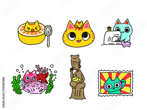 猫で遊んでみた