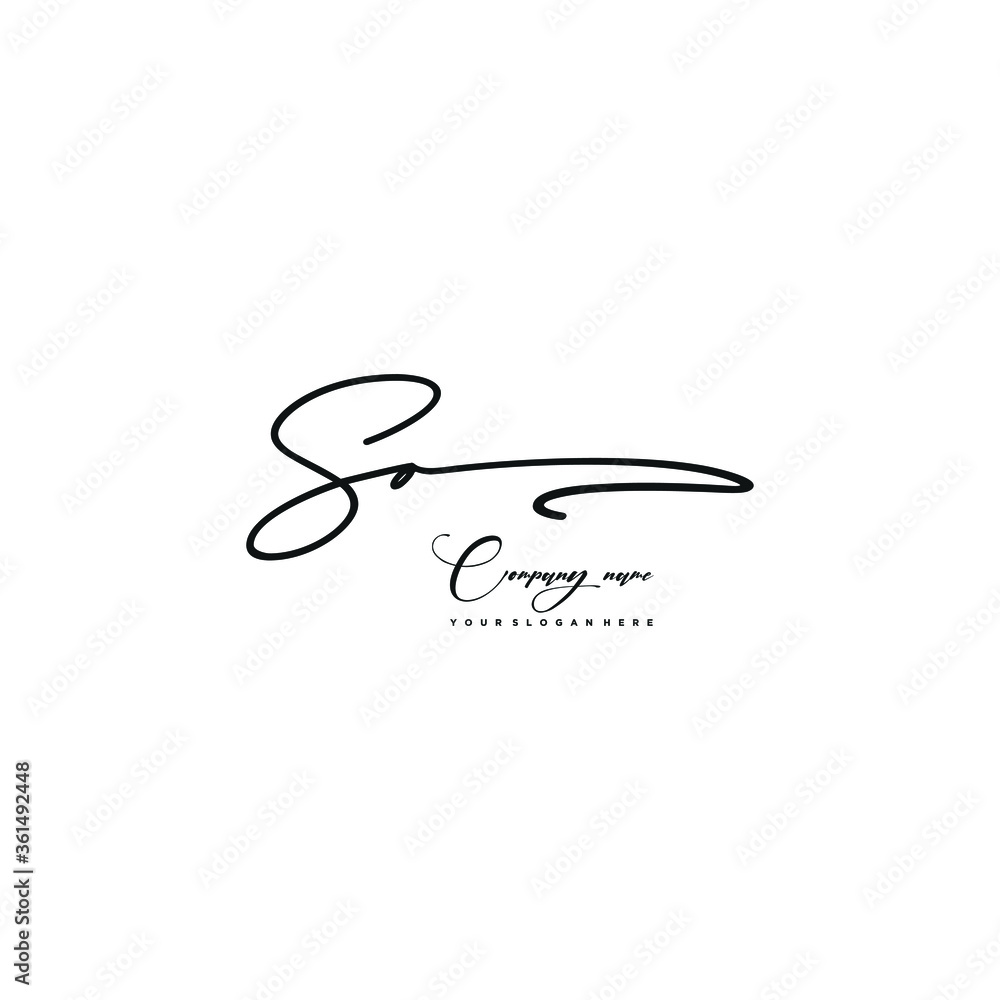 SO initials signature logo. Handwriting logo vector templates. Hand drawn Calligraphy lettering Vector illustration.
SO initials signature logo. Handwriting logo vector templates. Hand drawn Calligraphy lettering Vector illustration.