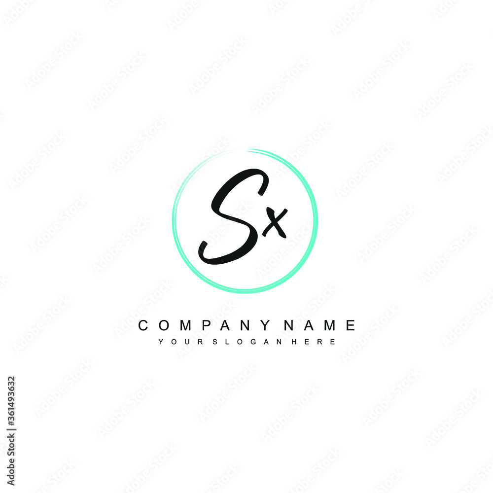 SX initials signature logo. Handwriting logo vector templates. Hand drawn Calligraphy lettering Vector illustration.
SX initials signature logo. Handwriting logo vector templates. Hand drawn Calligraphy lettering Vector illustration.