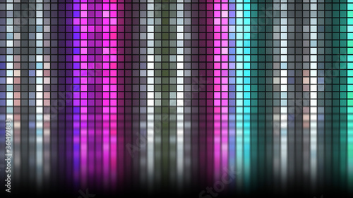 Wallpaper Mural Beautiful geometric abstract background with color accents. Torontodigital.ca