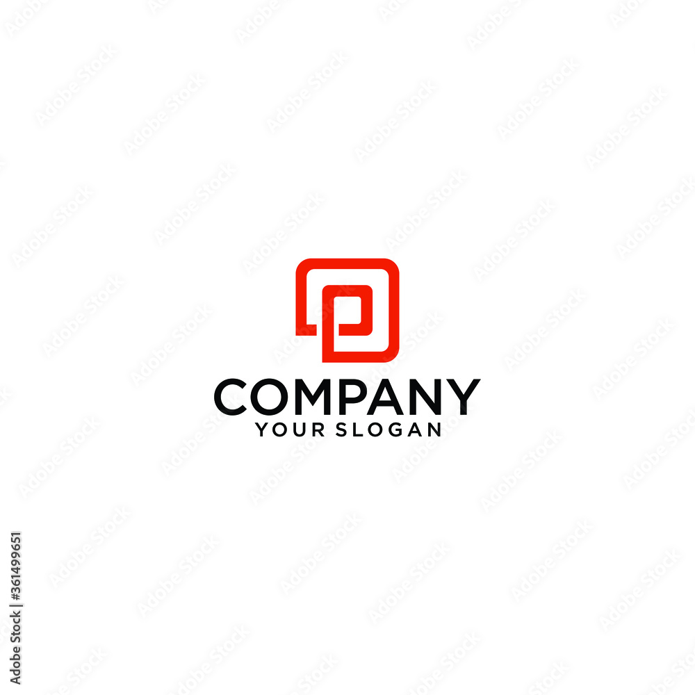 letter or P logo design. vector logo concept letter or P logo design. vector logo concept