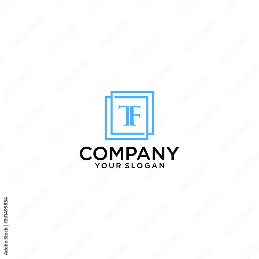 Initial Letter Logo Design Template TF