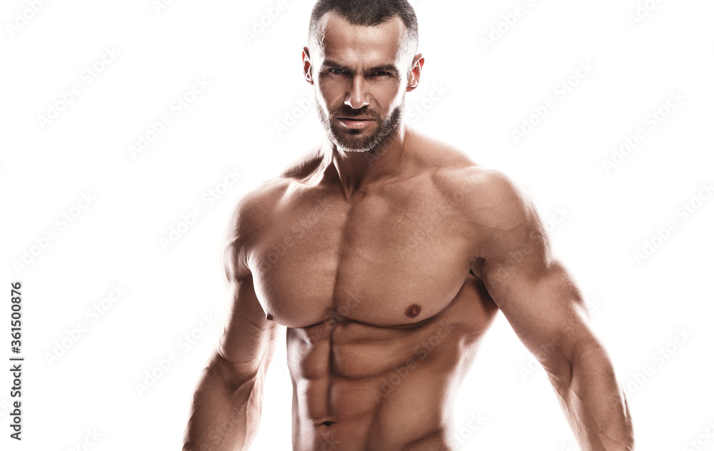 Handsome man posing in underwear Handsome man posing in underwear