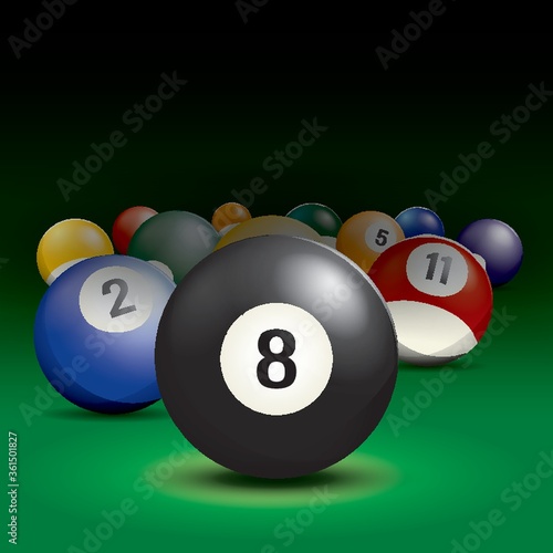 Billiard balls