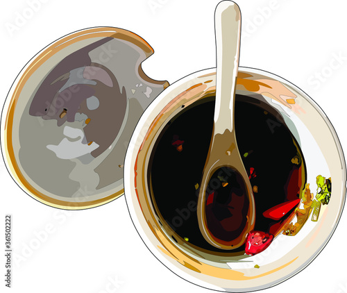Chili tear cups are a flavoring ingredient that adds salty and spicy flavors to foods.