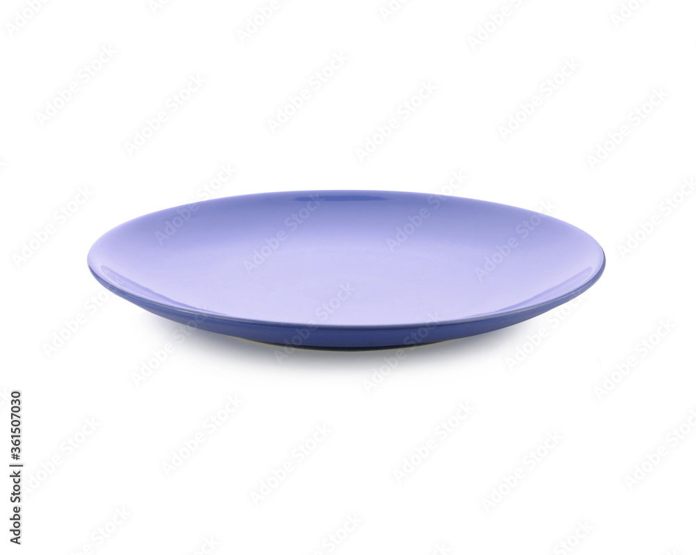 plate isolated on white background plate isolated on white background