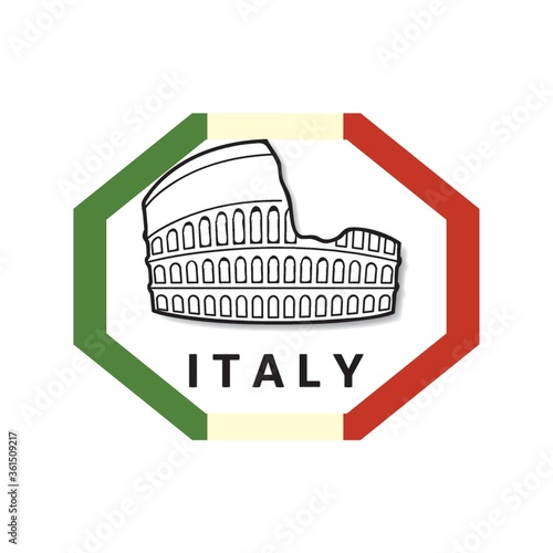 Colosseum label