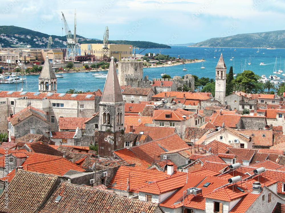 Beautiful view of Trogir, Croatia.