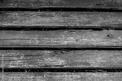 Photo of wood planks as a texture or background.