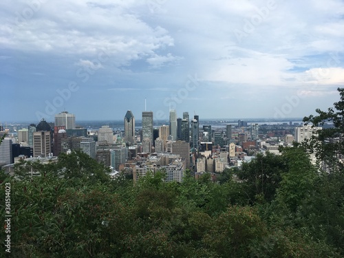 Paysages des différentes vues de Montréal, au Canada © Louis