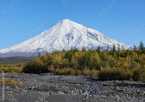 Volcano Ostry Tolbachik.( 3682m) Russia,Far East, Kamchatka Peninsula.