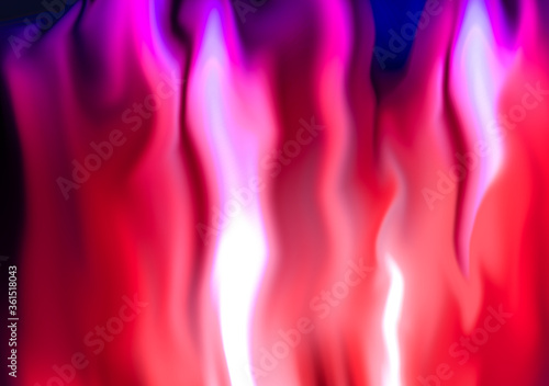 red abstract blurred background with pattern of abstract fire