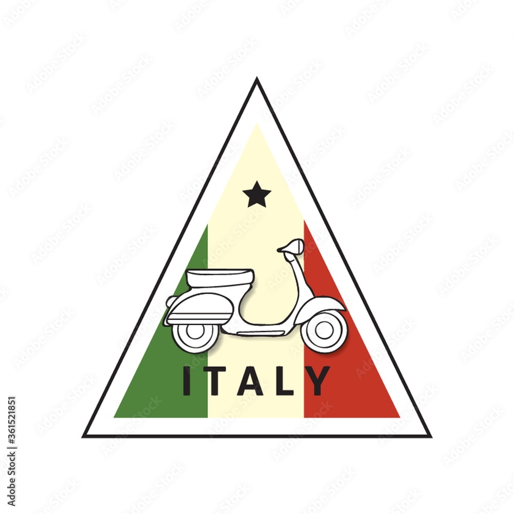 Scooter label Scooter label