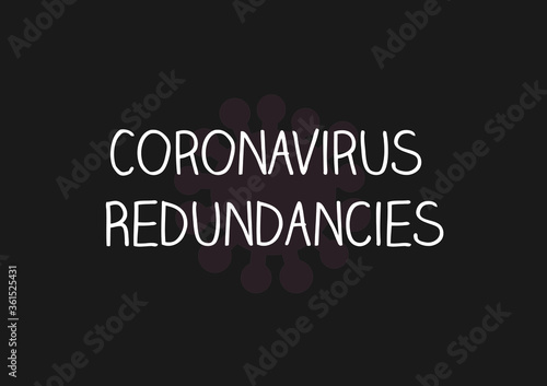 Coronavirus redundancies text