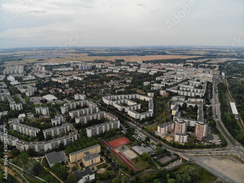 Aerial view of Marzahn