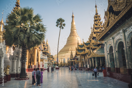 Foto in Schwedagon Pagoda, Yangon Myanmar