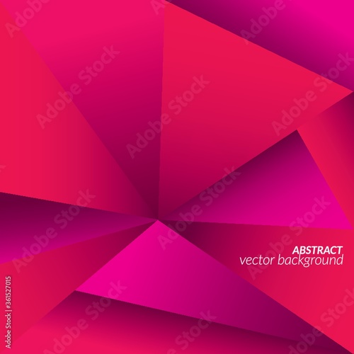 Abstract triangle background