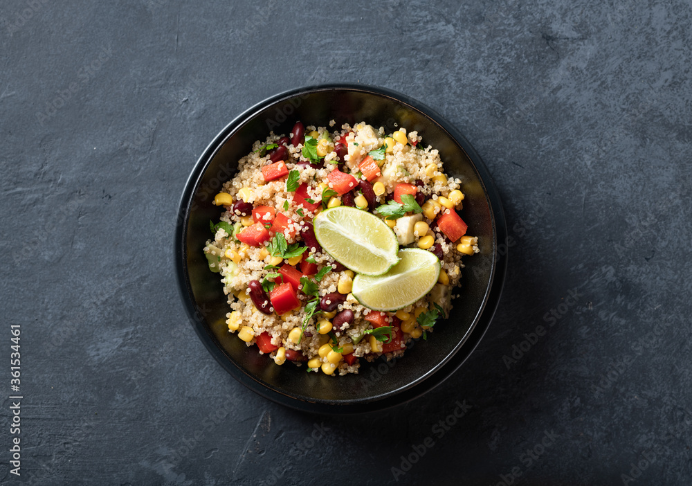 mexican quinoa bowl