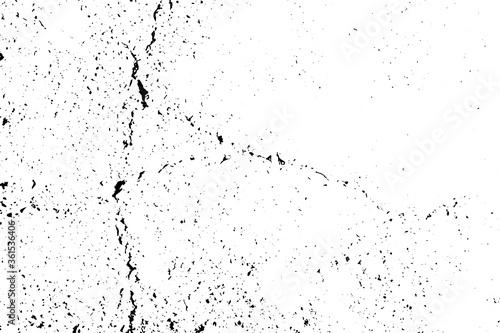 Cracked grunge urban background with rough surface. Dust overlay distress grained texture. One color graphic resource.