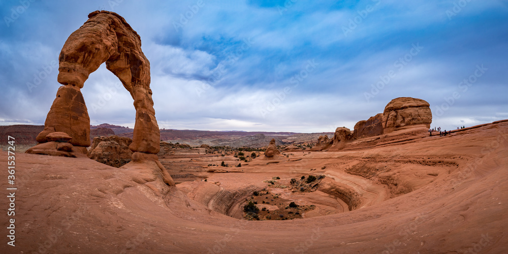 Iconic Delicate Arch Panorama