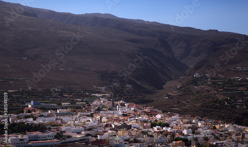 Gran Canaria, Canary Islands, view towards Aguimes hill town © Tamara Kulikova