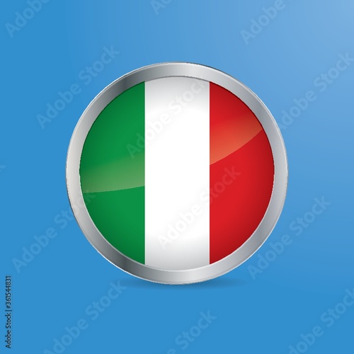 Free Download Italy flag button - GFXLoad