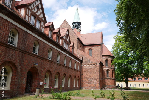 Klosterkirche Kloster Lehnin mit Norddeutscher Backsteingotik