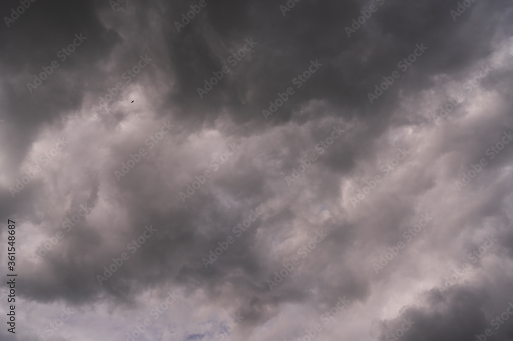 sky background of gray atmospheric clouds sky background of gray atmospheric clouds