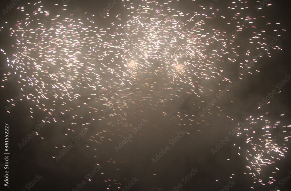 sparkling lights on new year's eve, abstract sparkling lights on new year's eve, abstract