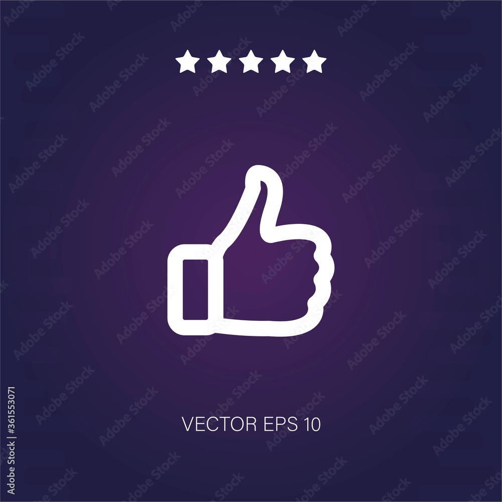 like vector icon like vector icon