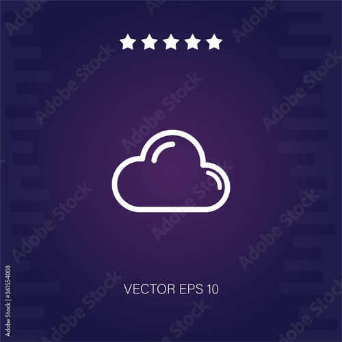 cloud vector icon