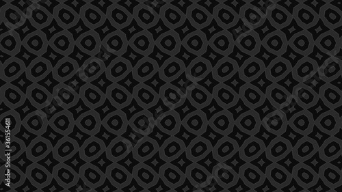 Wallpaper Mural Abstract black and white animation on minimal background with wave effect, which varies in size, angle and intensity with abstract texture, in 16: 9 video format Torontodigital.ca