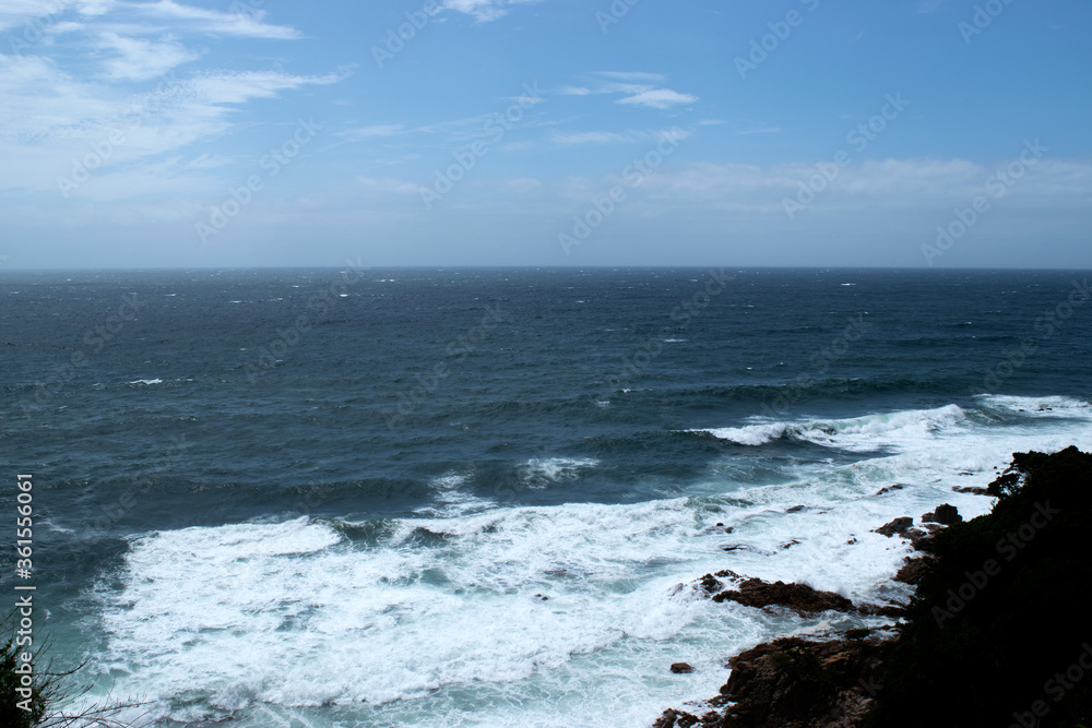 日本海、響灘の夏の風景