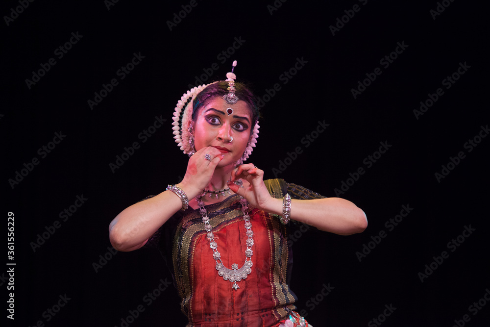 A highly talented odissi dancer