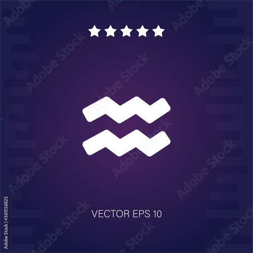 aquarius vector icon