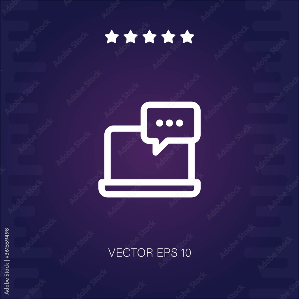 laptop vector icon laptop vector icon