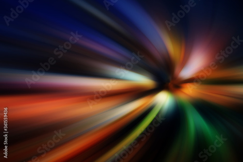 abstract fast zoom spedd line lighting for background use