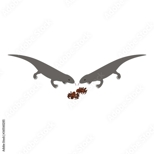 Desert animal icon. Isometric illustration of desert animal vector icon for web