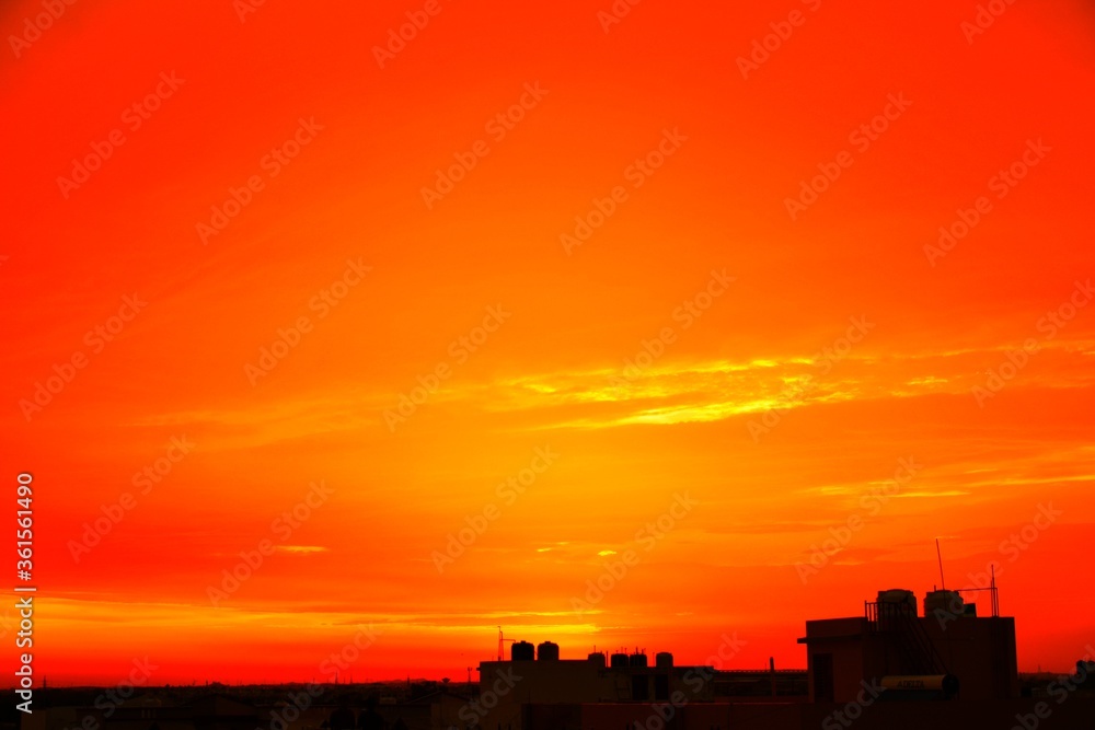 Sunrise/Sunset at Kutch, Gujarat, India Sunrise/Sunset at Kutch, Gujarat, India