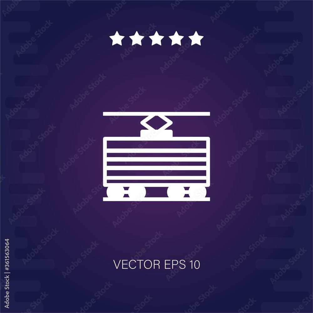 wagon vector icon wagon vector icon