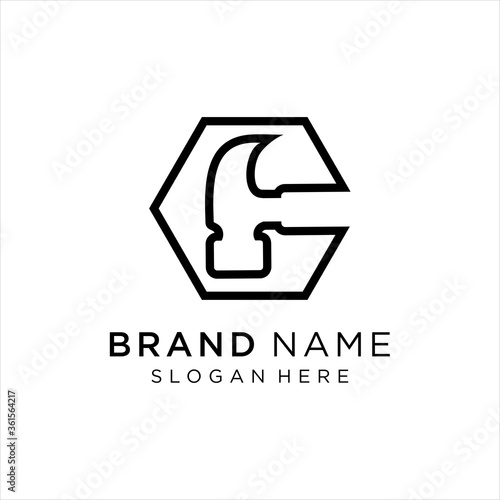 Hummer Logo Illustration Vector Design Template, hummer hexagon shaped abstract logo Free Download Hummer Logo Illustration Vector Design Template, hummer hexagon shaped abstract logo - GFXLoad