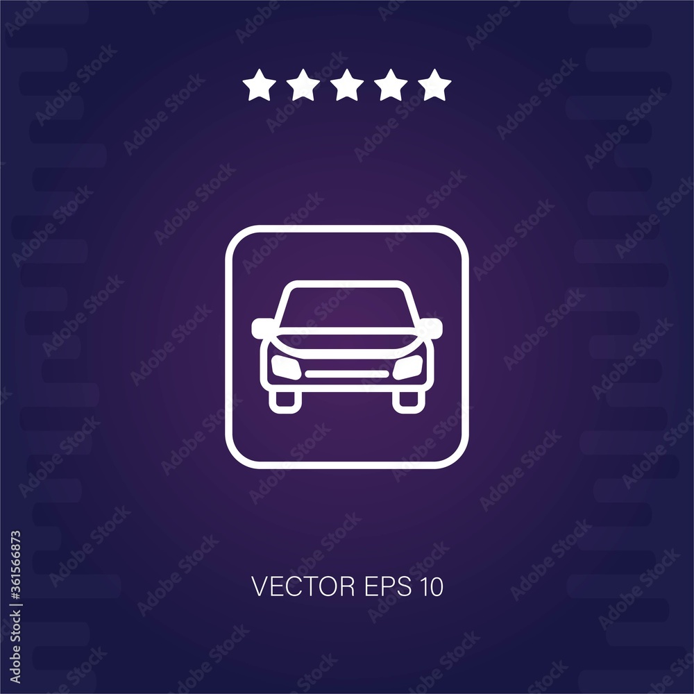 parking vector icon