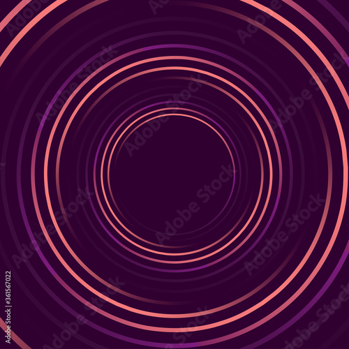 Abstract Purple Colorful Lines Vector Illustration