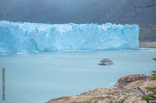 Perito Moreno glaciar in the argentinian patagonia
