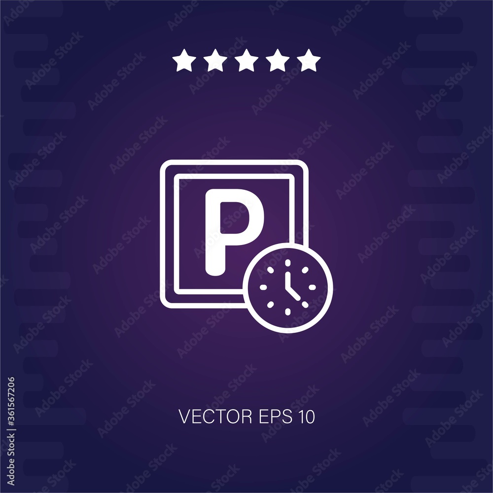 parking vector icon parking vector icon