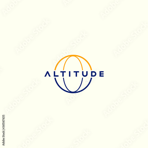 Modern and sleek altitude logo design inspiration for your company